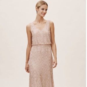 BHLDN Blaise Dress / US 6 / Blush